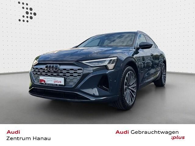 Plasmablau metallic Gebraucht 2024 Audi Q8 Sportback e-tron Advanced SUV | 76.329 € (Teuer) - Bild 1/4