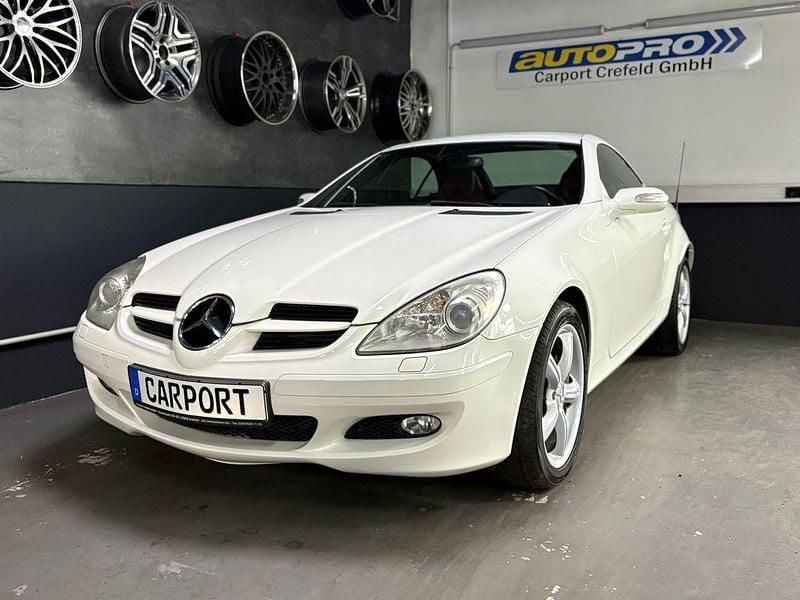Weiß Gebraucht 2006 Mercedes SLK350 Cabrio | 13.490 € (Fairer Preis) - Bild 1/4