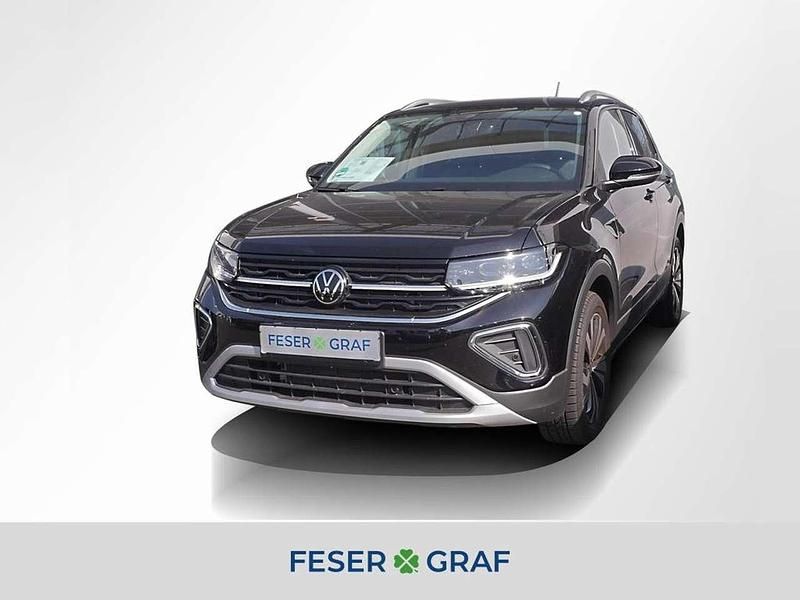 Deep black metallic Gebraucht 2025 VW T-Cross Style SUV | 25.380 € (Fairer Preis) - Bild 1/4