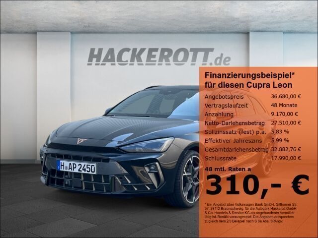 Schwarz Gebraucht 2024 Cupra Leon Limousine | 36.680 € (Teuer) - Bild 1/4