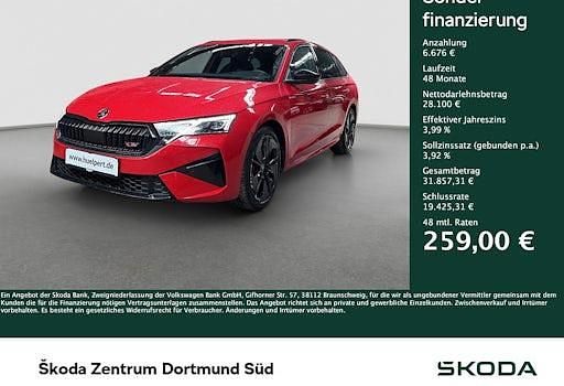 Gebraucht Skoda Octavia RS 265 PS (194 kW) 2025 Rot Kombi