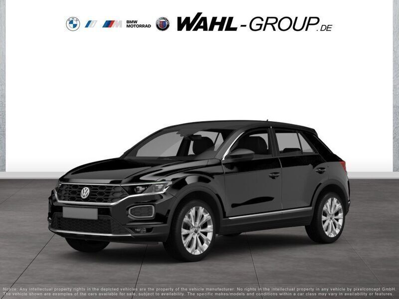 Schwarz Gebraucht 2020 VW T-Roc Sport SUV | 23.890 € - Bild 1/4