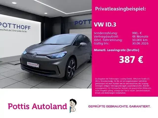 Gebraucht VW ID.3 Pro 150 kW (204 PS) 2024 Kleinwagen