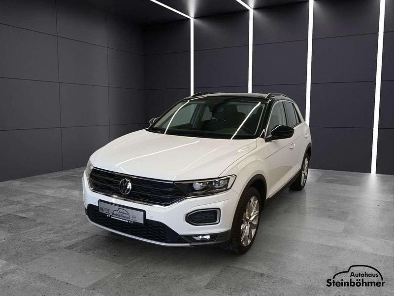 Pure white (weiß) Gebraucht 2021 VW T-Roc United SUV | 24.240 € (Fairer Preis) - Bild 1/4