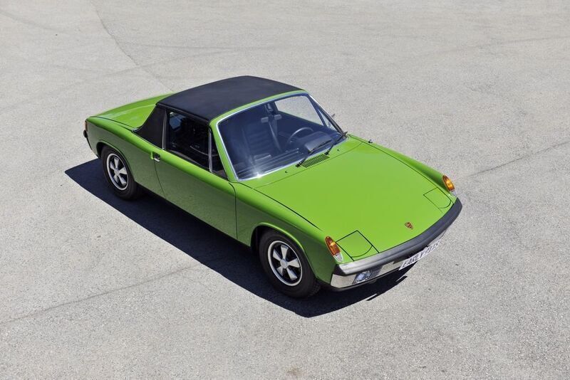Gebraucht Porsche 914 110 PS (80 kW) 1970 Grün Cabrio