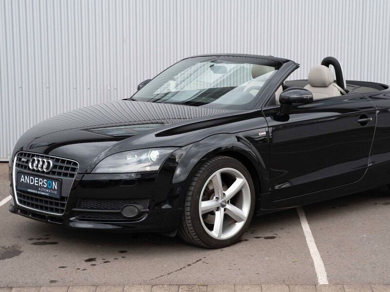Schwarz Gebraucht 2008 Audi TT Roadster Sport Cabrio | 10.690 € (Etwas zu teuer) - Bild 1/4