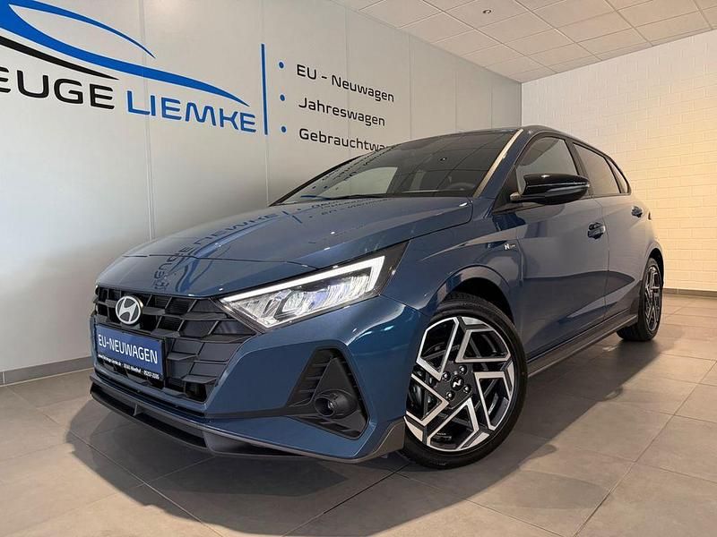 Blau Neu 2025 Hyundai i20 N Line Kleinwagen | 19.550 € (Fairer Preis) - Bild 1/4