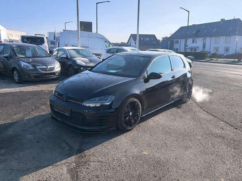 Schwarz Gebraucht 2016 VW Golf VII GTI Kleinwagen | 15.300 € (Superpreis) - Bild 1/4