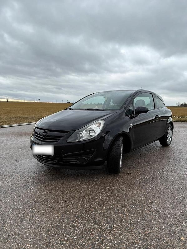 Gebraucht Opel Corsa 78 PS (57 kW) 2010 Schwarz Kleinwagen