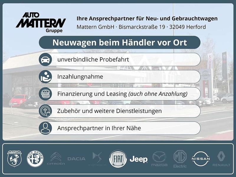 Neu Fiat 500e La Prima 86 kW (118 PS) 2025 Schwarz Cabrio