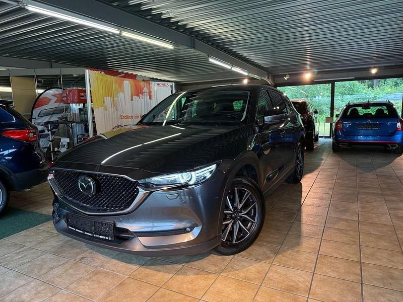 Grau Gebraucht 2018 Mazda CX-5 Sports-Line SUV | 18.490 € (Fairer Preis) - Bild 1/4