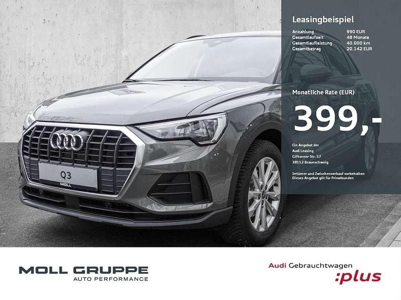 Gletscherweiß metallic Gebraucht 2025 Audi Q3 Ambiente SUV | 37.990 € (Superpreis) - Bild 1/3