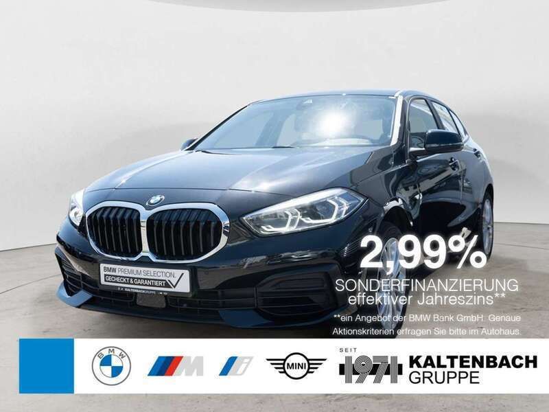 Schwarz Gebraucht 2024 BMW 116 Advantage Kleinwagen | 24.090 € (Fairer Preis) - Bild 1/3