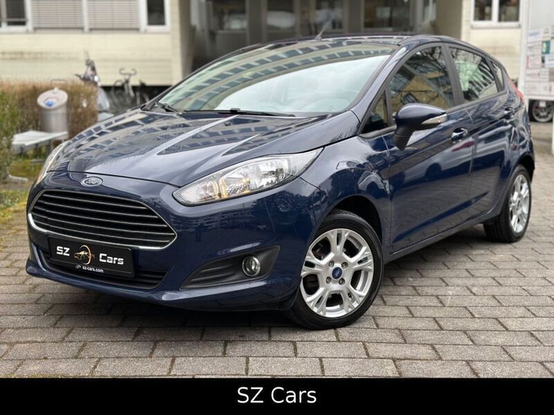Blau Gebraucht 2014 Ford Fiesta SYNC Edition Kleinwagen | 3.999 € (Superpreis) - Bild 1/4