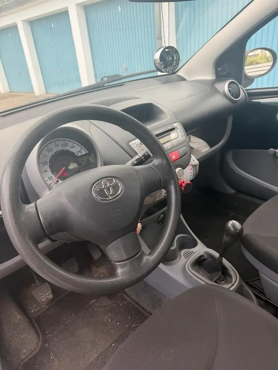 Gebraucht Toyota Aygo 2009 Schwarz Kleinwagen