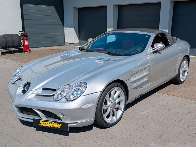 Silber Gebraucht 2008 Mercedes SLR McLaren Cabrio | 349.500 € - Bild 1/4