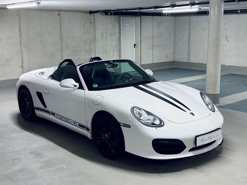 Gebraucht Porsche Boxster Spyder 320 PS (235 kW) 2010 Weiß Cabrio