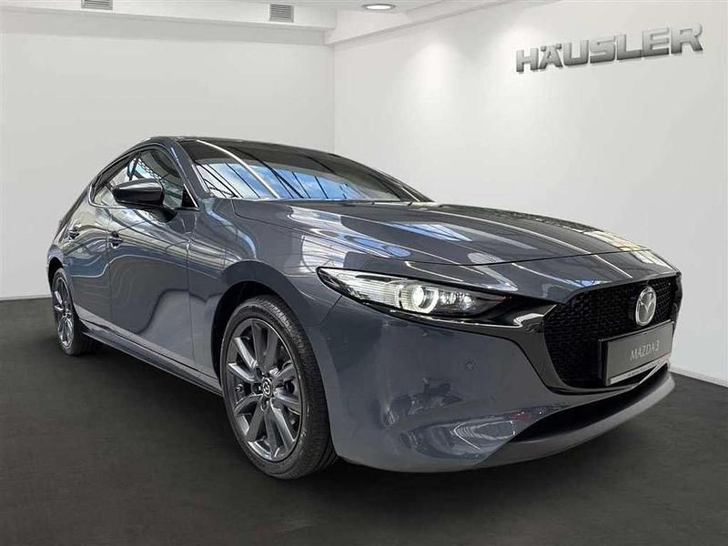 Neu Mazda 3 Exclusive-Line 186 PS (136 kW) 2025 Polymetal grey Limousine