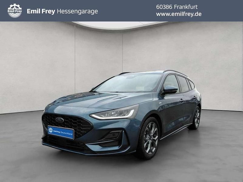 Chrome blue metallic Gebraucht 2023 Ford Focus ST-Line X Kombi | 20.950 € (Guter Preis) - Bild 1/4