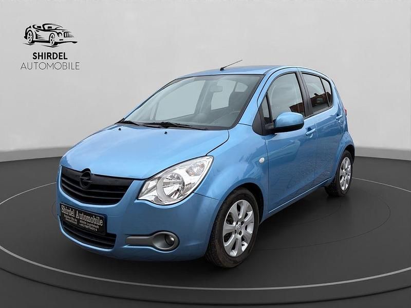 Gebraucht Opel Agila Edition 86 PS (63 kW) 2010 Blau Kleinwagen
