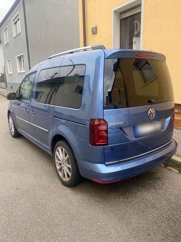 Gebraucht VW Caddy Edition 150 PS (110 kW) 2018 Blau Van / Kleinbus