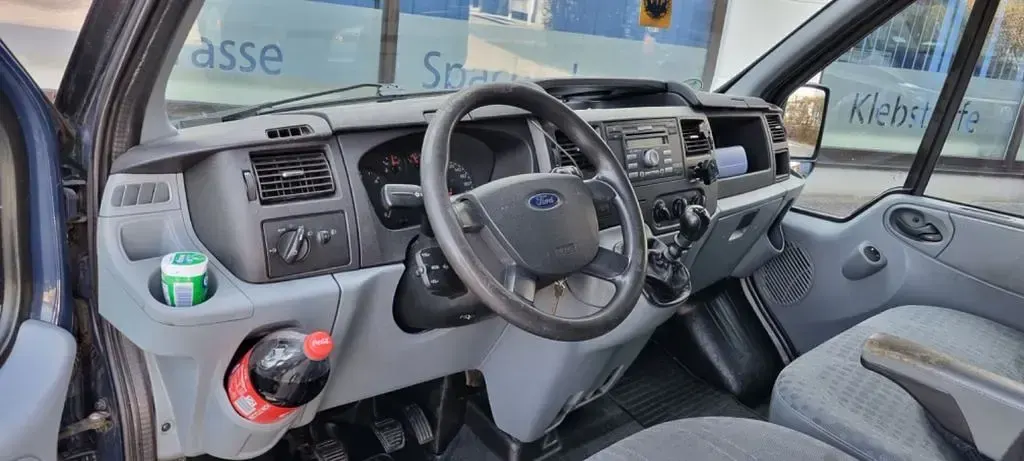 Gebraucht Ford Transit 101 PS (74 kW) 2014 Blau Van / Kleinbus