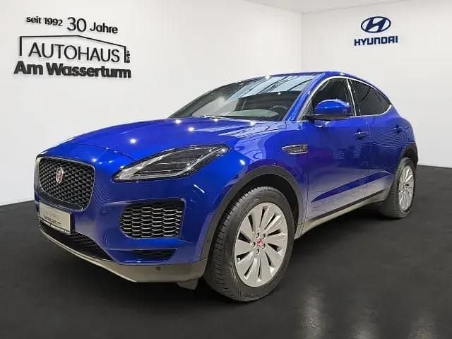 Caesium blue Gebraucht 2019 Jaguar E-Pace SE SUV | 21.999 € (Guter Preis) - Bild 1/4