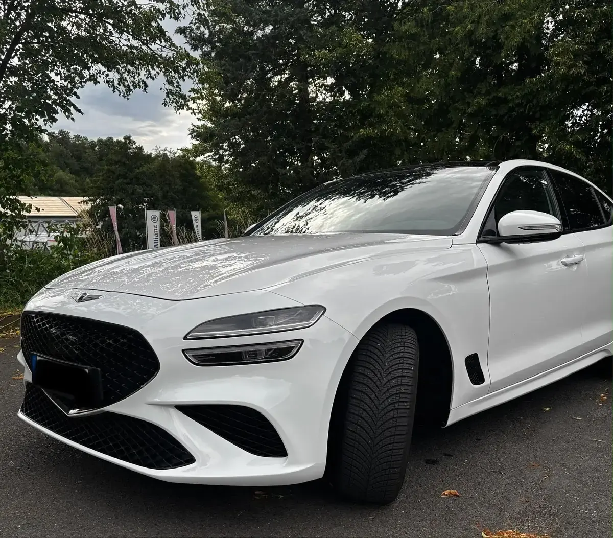 Gebraucht Genesis G70 Premium 245 PS (180 kW) 2022 Weiß Limousine