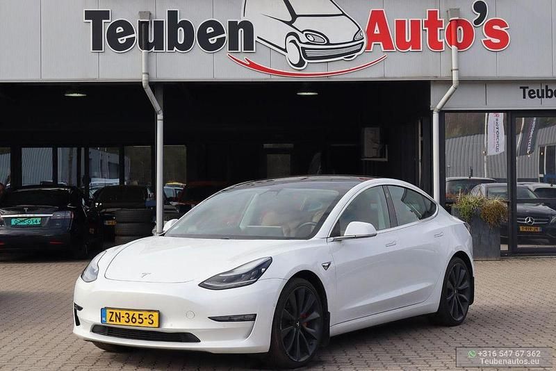 Gebraucht Tesla Model 3 Performance 339 kW (462 PS) 2019 Weiß Limousine