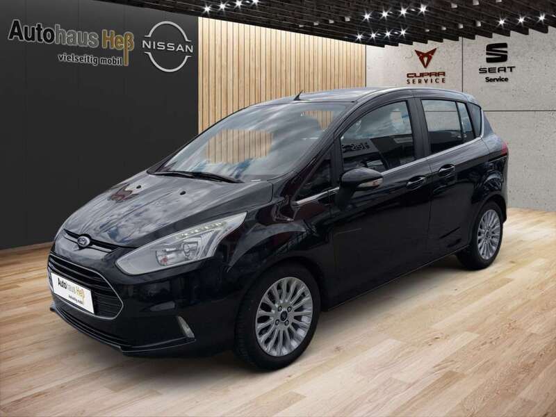Schwarz Gebraucht 2012 Ford B-MAX Titanium Van / Kleinbus | 8.990 € (Etwas zu teuer) - Bild 1/4