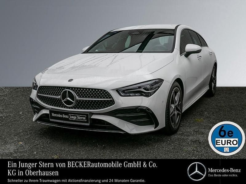 Weiß Gebraucht 2024 Mercedes CLA200 Shooting Brake AMG Kombi | 31.450 € (Fairer Preis) - Bild 1/4