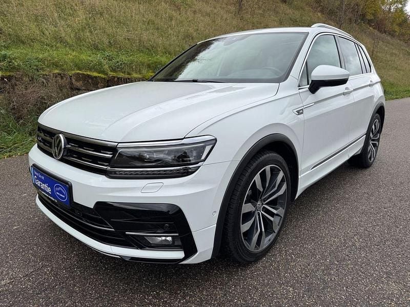 Weiß Gebraucht 2018 VW Tiguan R-line SUV | 28.999 € (Fairer Preis) - Bild 1/4