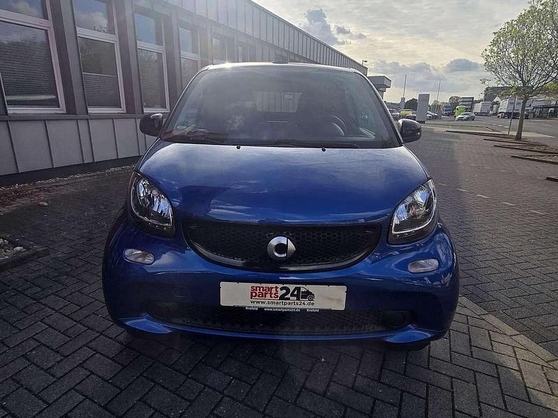 Gebraucht Smart ForTwo Cabrio Passion 71 PS (52 kW) 2016 Tridion szelle in black Cabrio