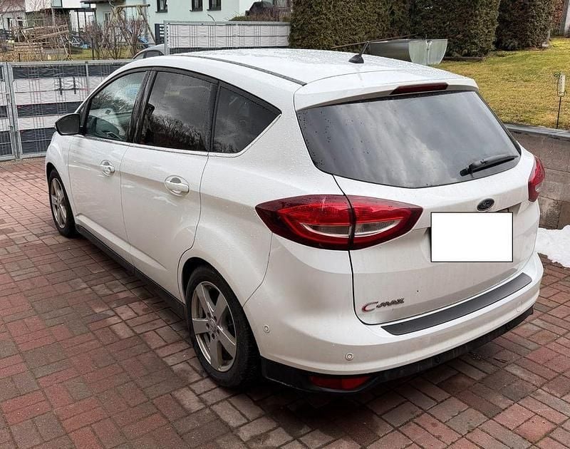 Gebraucht Ford C-MAX Titanium 150 PS (110 kW) 2018 Weiß Van / Kleinbus