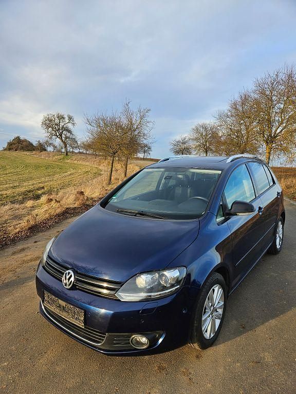 Gebraucht VW Golf Plus Cross Style 122 PS (89 kW) 2012 Blau Van / Kleinbus