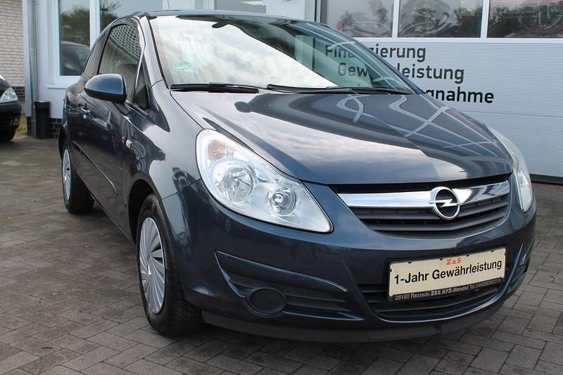 Blau Gebraucht 2006 Opel Corsa Edition Kleinwagen | 3.998 € (Teuer) - Bild 1/3