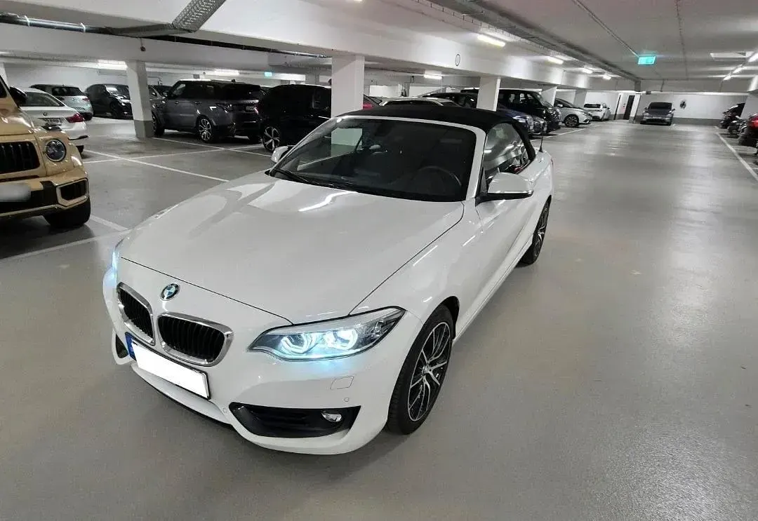 Gebraucht BMW 220 190 PS (139 kW) 2018 Weiß Cabrio