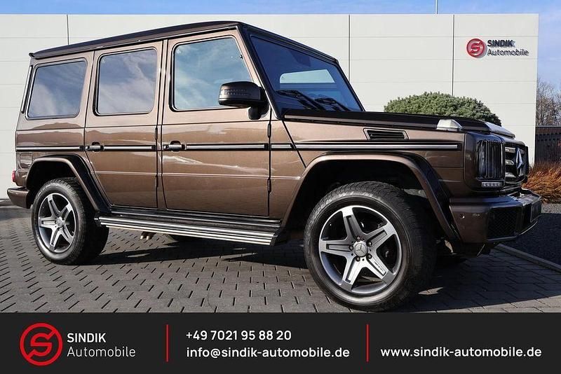 Citrinbraun metallic Gebraucht 2016 Mercedes G500 SUV | 57.500 € (Etwas zu teuer) - Bild 1/4