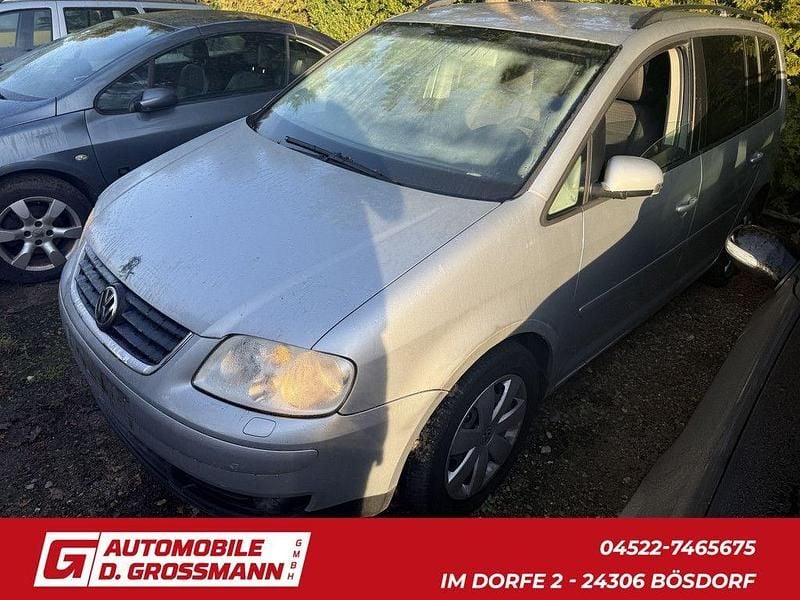 Silber Gebraucht 2003 VW Touran Trendline Van / Kleinbus | 688 € (Guter Preis) - Bild 1/4