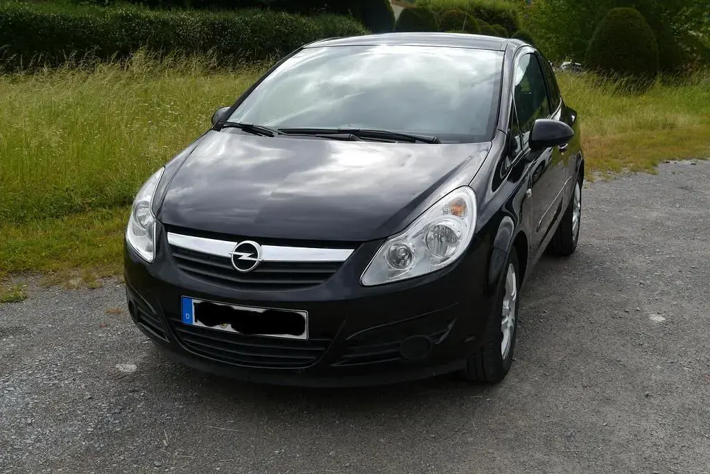 Gebraucht Opel Corsa 80 PS (58 kW) 2007 Schwarz Kleinwagen