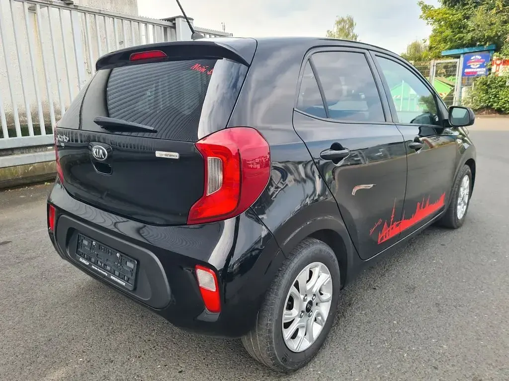 Gebraucht Kia Picanto DREAM-TEAM Edition 67 PS (49 kW) 2019 Schwarz Kleinwagen
