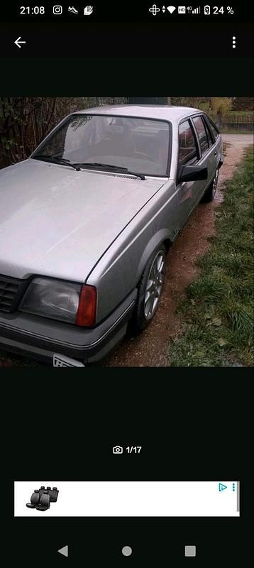 Gebraucht Opel Ascona 75 PS (55 kW) 1984 Silber Limousine