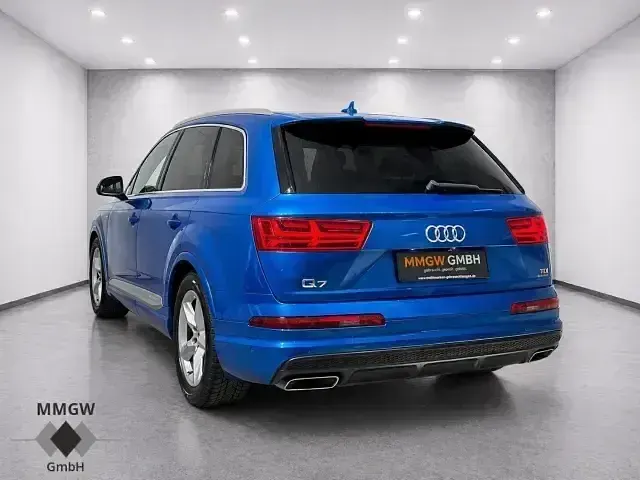Używany Audi Q7 S-Line 272 KM (200 kW) 2018 Niebieski SUV
