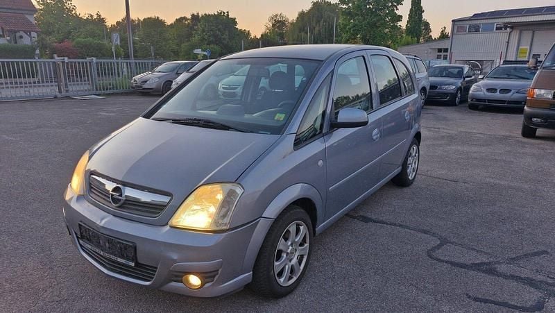 Blau Gebraucht 2008 Opel Meriva Van / Kleinbus | 499 € (Superpreis) - Bild 1/4