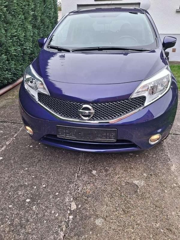 Gebraucht Nissan Note Acenta+ 98 PS (72 kW) 2016 Blau Kleinwagen