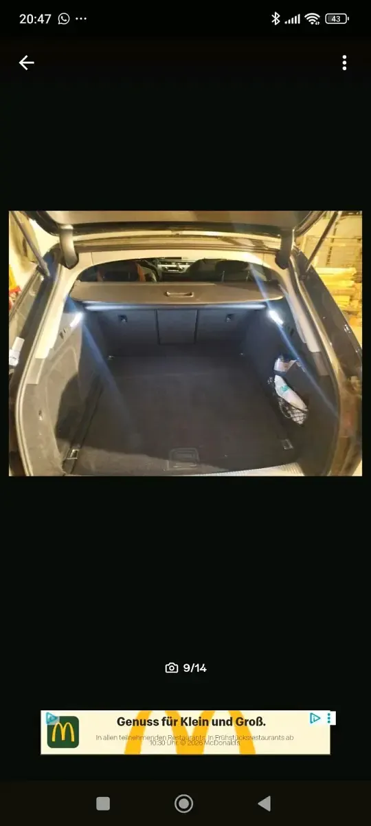 Gebraucht Audi A4 S-Line 190 PS (139 kW) 2019 Schwarz Kombi