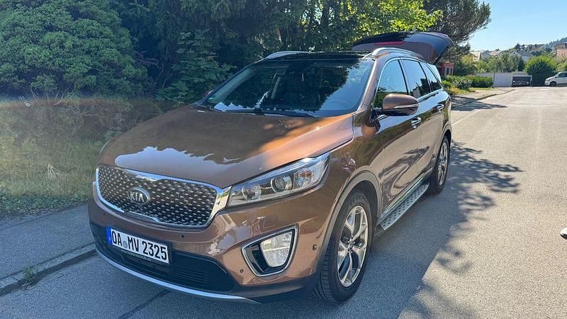 Braun Gebraucht 2016 Kia Sorento Platinum Edition SUV | 20.000 € (Etwas zu teuer) - Bild 1/4