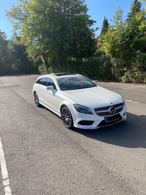 Gebraucht Mercedes CLS350 258 PS (189 kW) 2017 Weiß Kombi