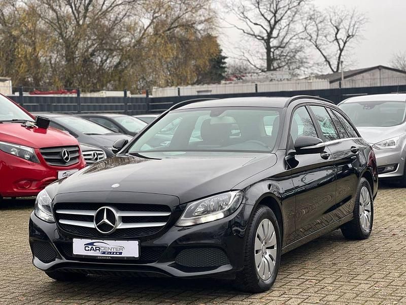 Schwarz Gebraucht 2015 Mercedes C200 Kombi | 8.999 € (Fairer Preis) - Bild 1/4