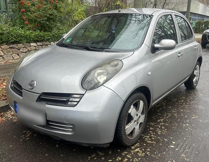 Silber Gebraucht 2005 Nissan Micra Kleinwagen | 1.350 € - Bild 1/4